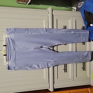 PINK active cold weather leggings with side pockets-lilac color